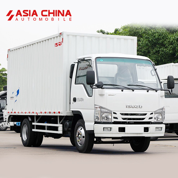 Isuzu ELF NKR 100P Van Cargo Truck with 4K Engine