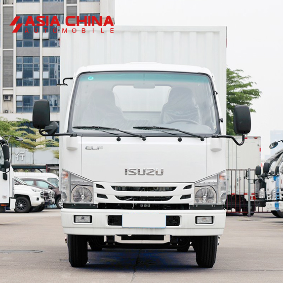 Isuzu ELF NKR 100P Van Cargo Truck with 4K Engine