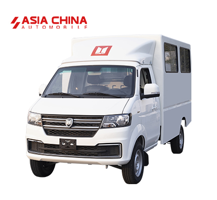 Jeepney Mini Bus 10-12 Seats Passenger Van with Air Conditioner Qingling Factory Direct Supply