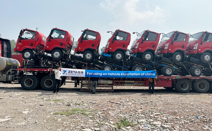 14 Units of Isuzu Truck Chassis Successfully Loaded for Delivery to Azerbaijan