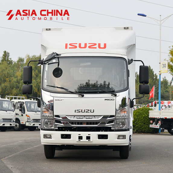 Qingling Isuzu ELF M100 Cargo Truck 4×2 Box Truck