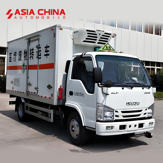 Isuzu Medical Waste Transfer Truck