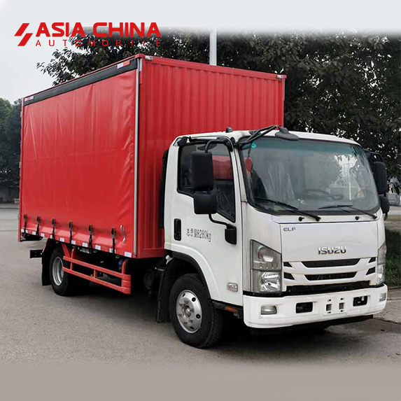 Isuzu Bottled Beverage Truck