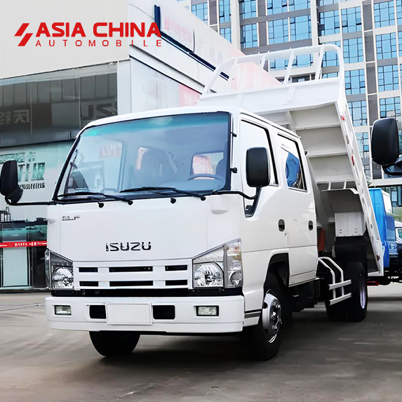 Isuzu ELF NKR 100P Самосвал и двигателем 4K