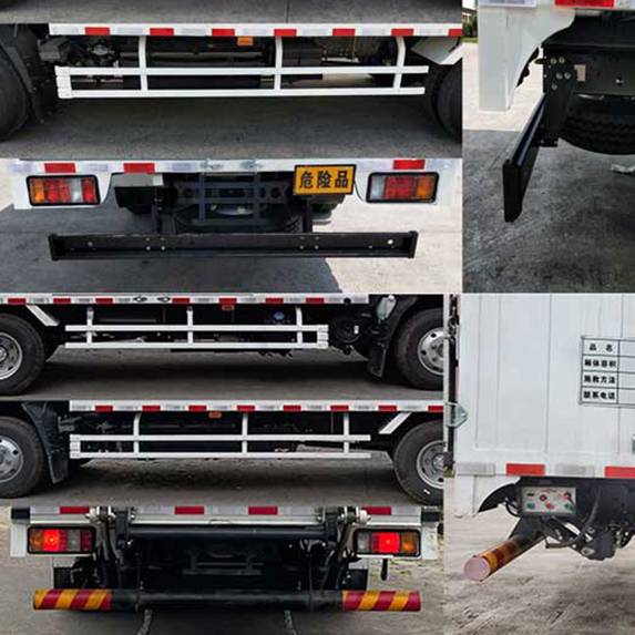 Isuzu Flammable Liquid Van Transport Truck
