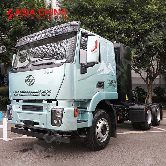 Hongyan Genlyon C6P 6×4 Battery Electric Tractor Truck (BEV)