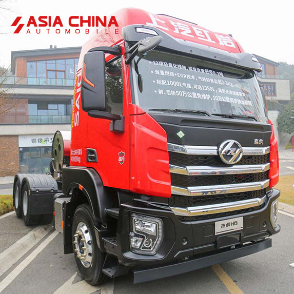 Hongyan Тягач на СПГ Genhho H6 6×4
