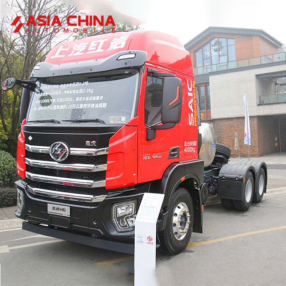 Hongyan Тягач на СПГ Genhho H6 6×4