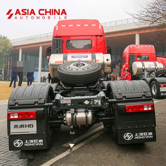 Hongyan Тягач на СПГ Genhho H6 6×4